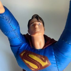 Superman Swingshot Plush Action Figure 2005